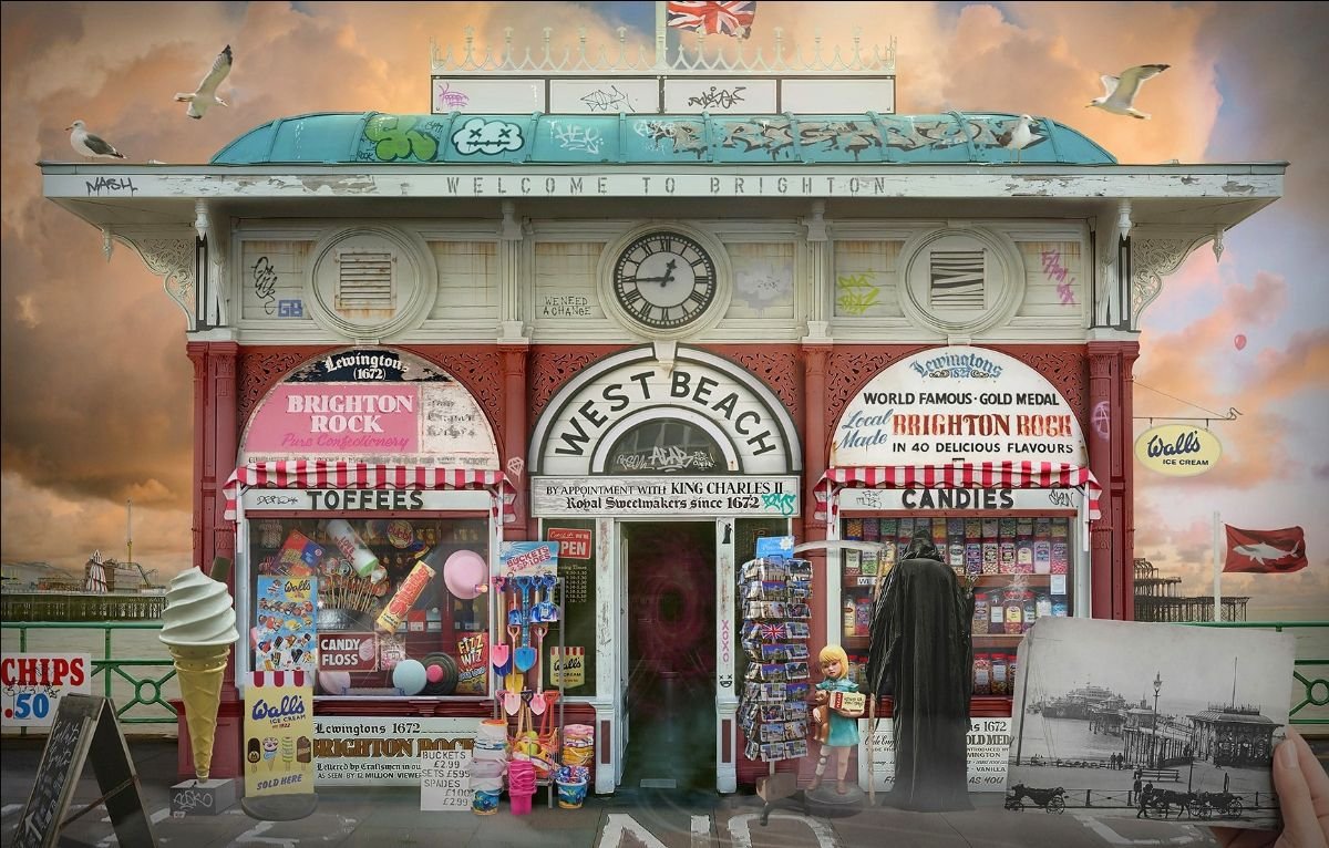 "The Kiosk of West Beach"