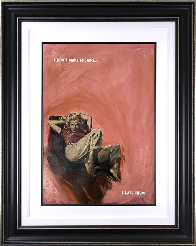 Small " I don't make Mistakes"- Pink"
