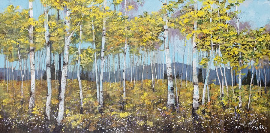 "Woodland Study of Spring II"